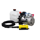 3 Quart 24V KTI Double Acting Hydraulic Pump