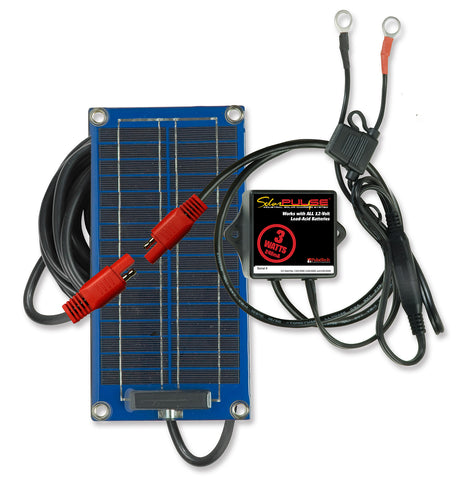 3-Watt SolarPulse 12V Solar Battery Charger Maintainer | 735X453